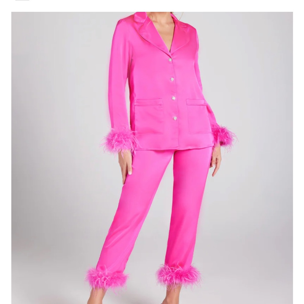 Darcy Pink Nadine Merabi PJS Size Large